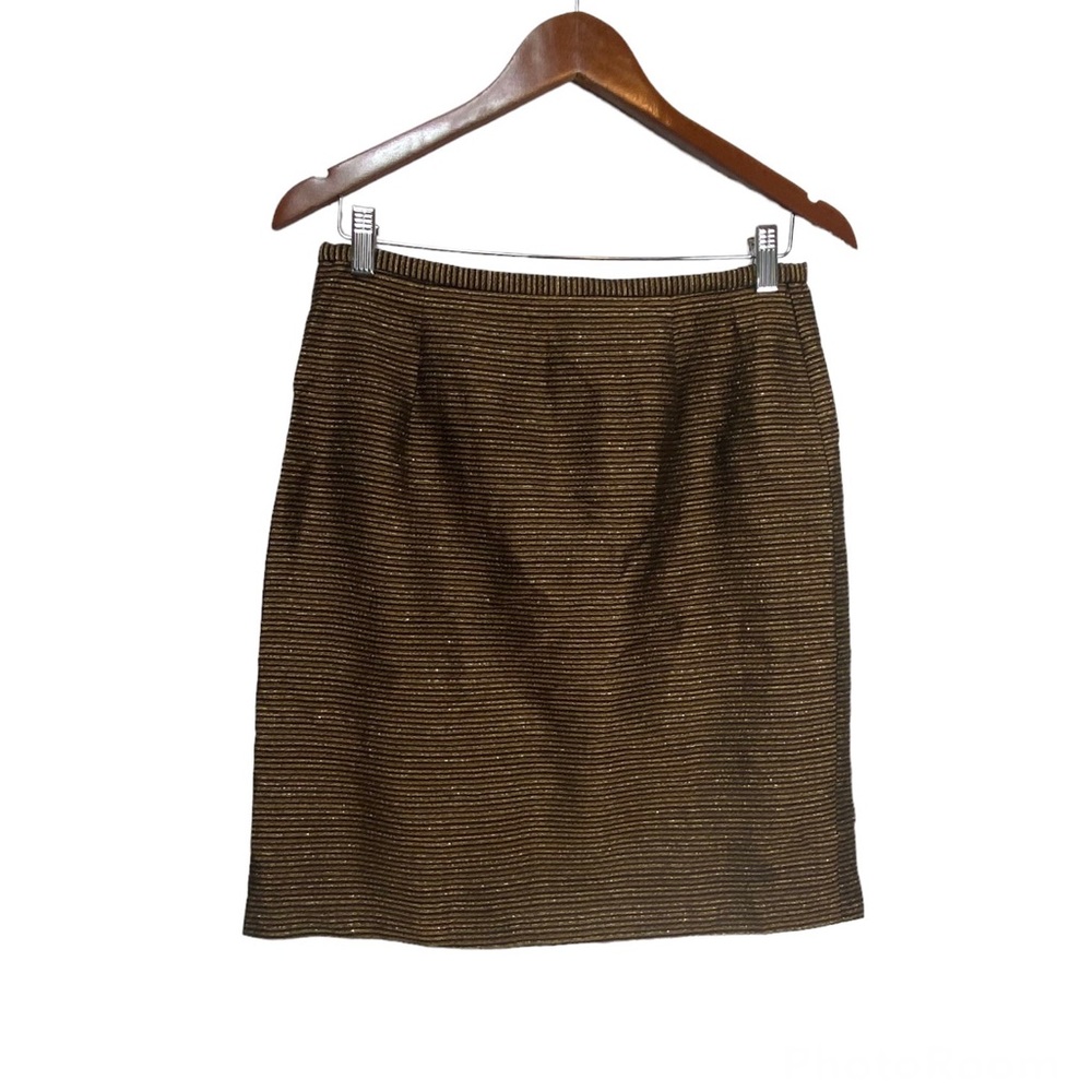 Vintage Gold Mini Skirt Size 10‎